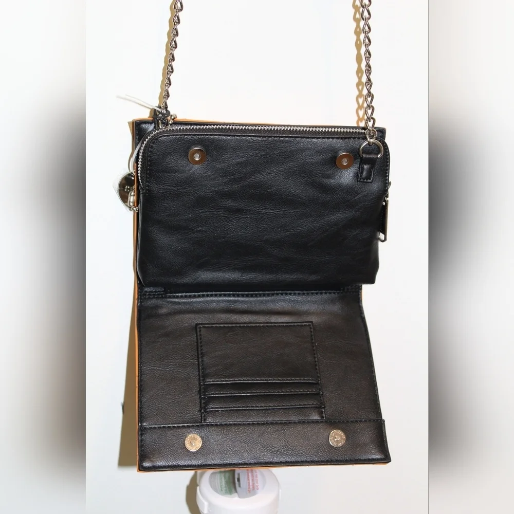 Steve madden crossbody purse in color mango - Picture 4 of 7